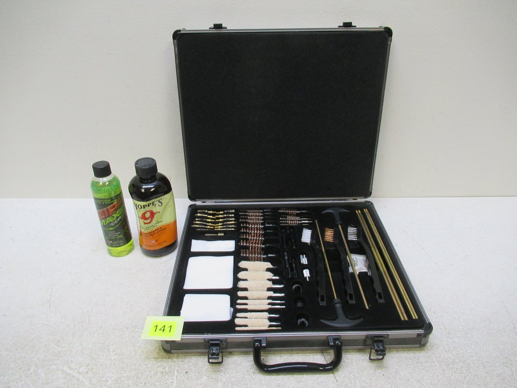 57pc Gun Cleaning Kit & Cleaner