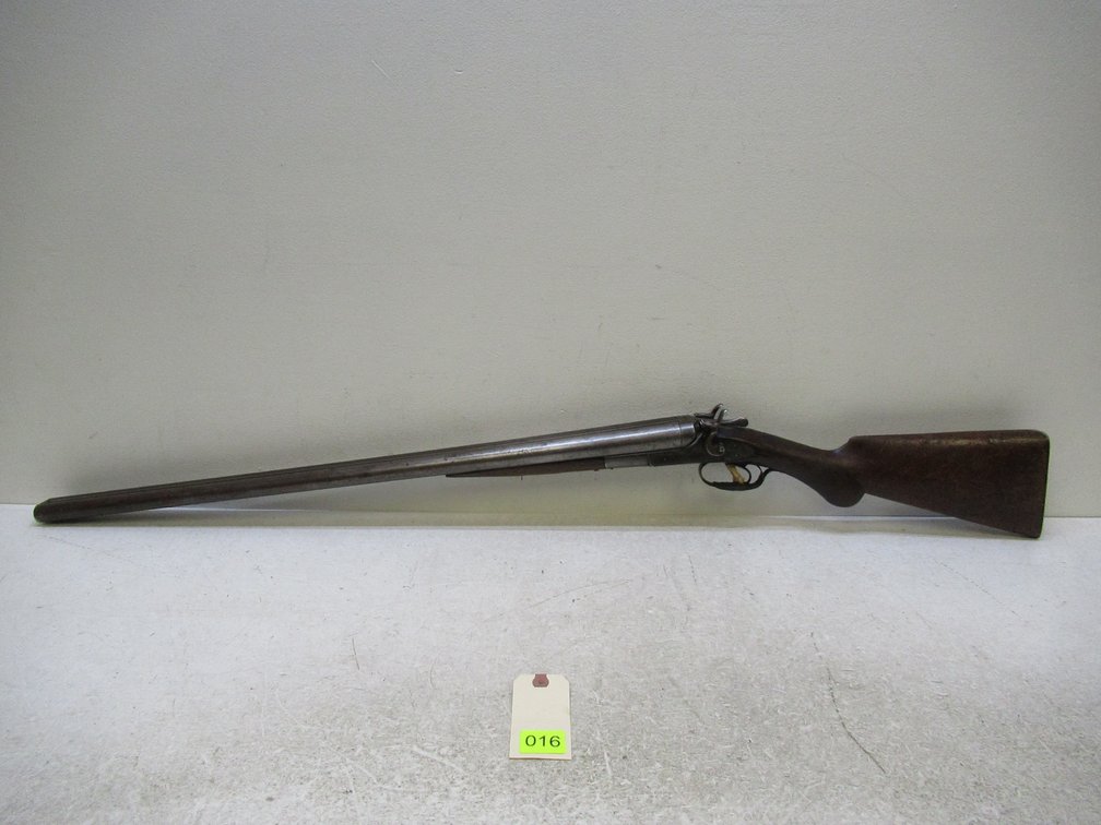 Antique E. Remington & Sons 10GA SxS Shotgun