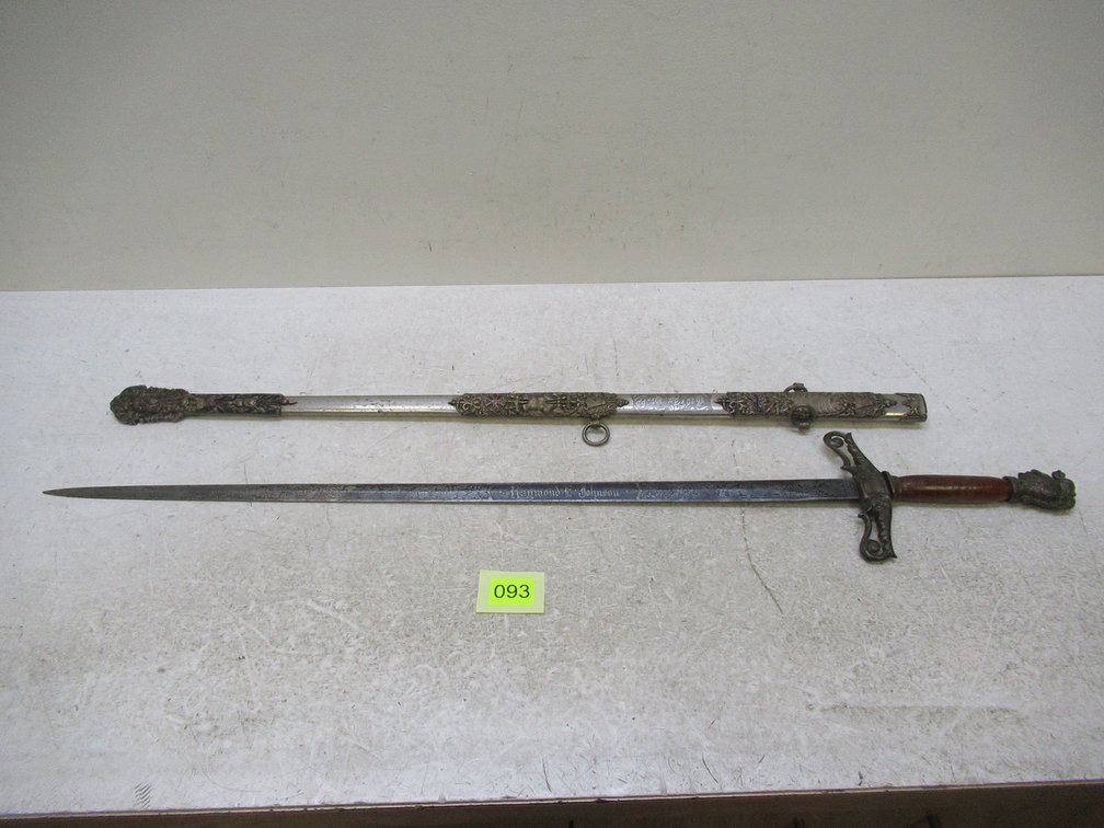 Knights of Columbus Sword