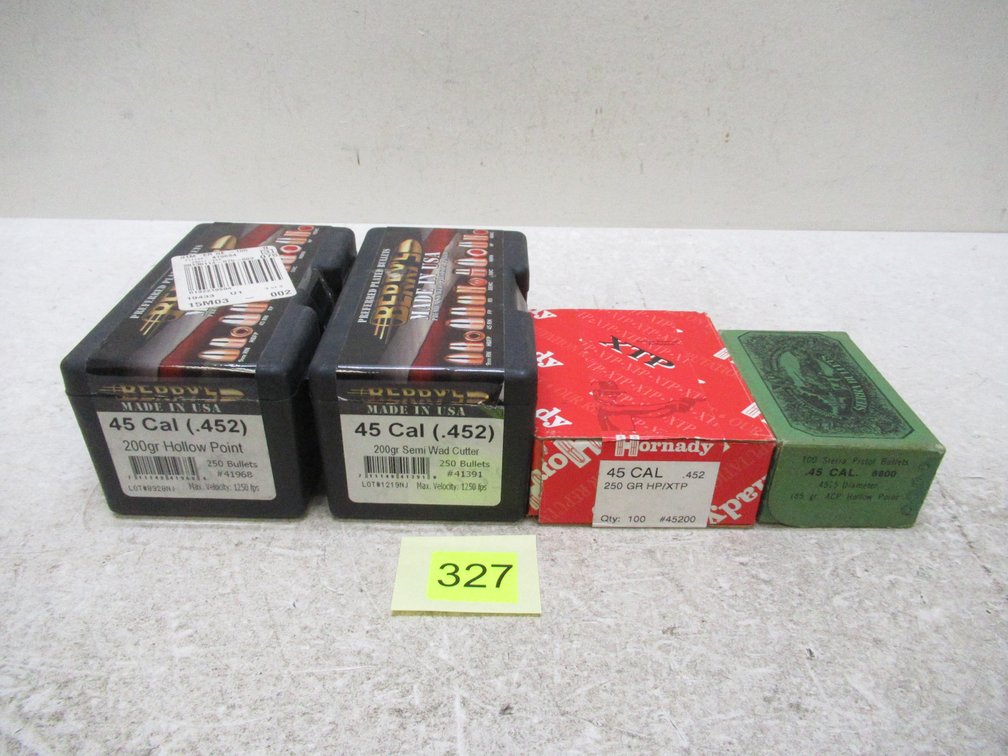 45 Cal Bullets