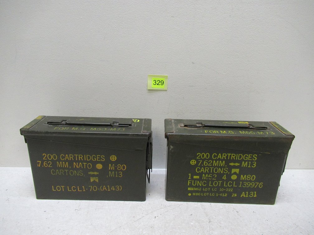 2 30Cal Ammo Cans