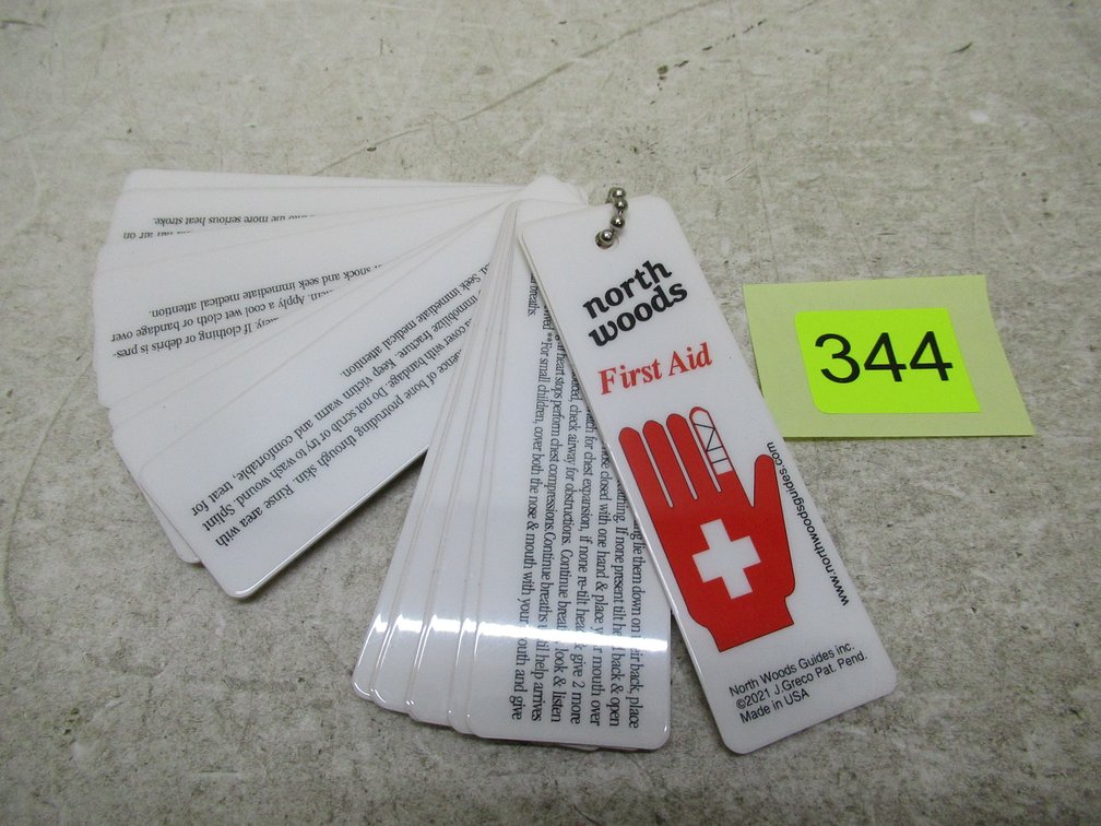 North Woods First Aid Field Guide