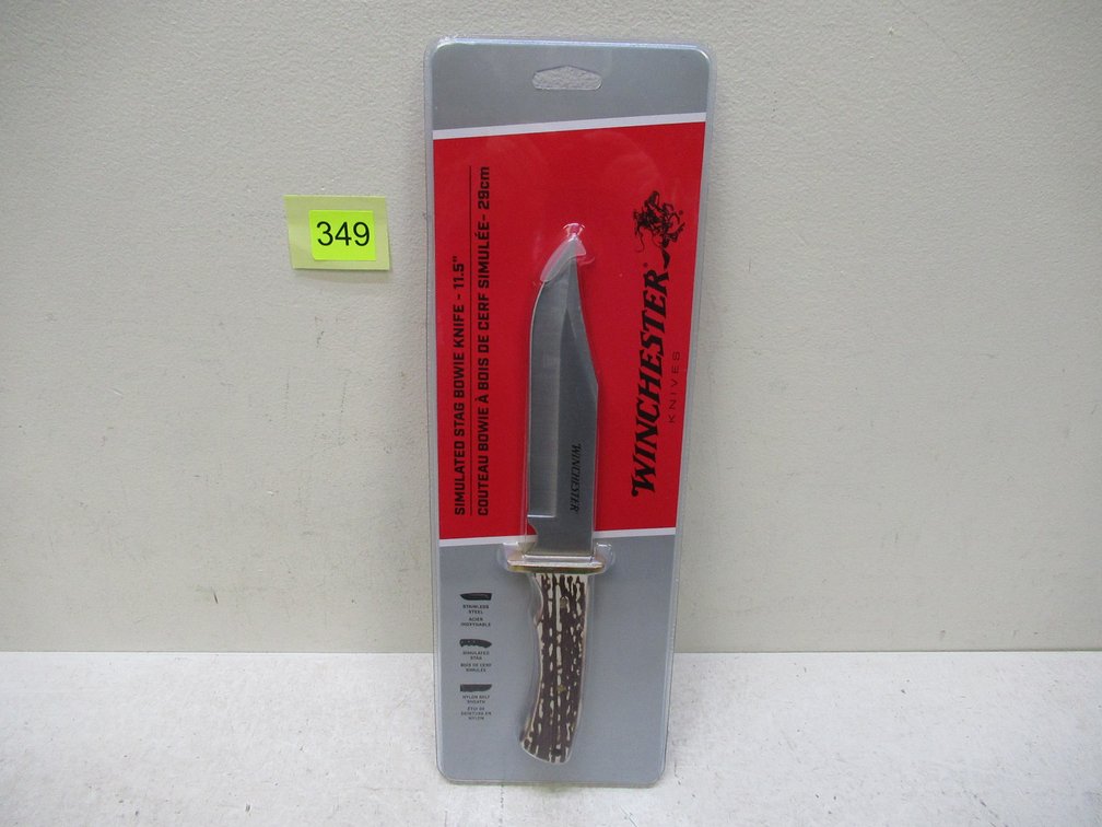 Winchester Simulated Stag Bowie Knife