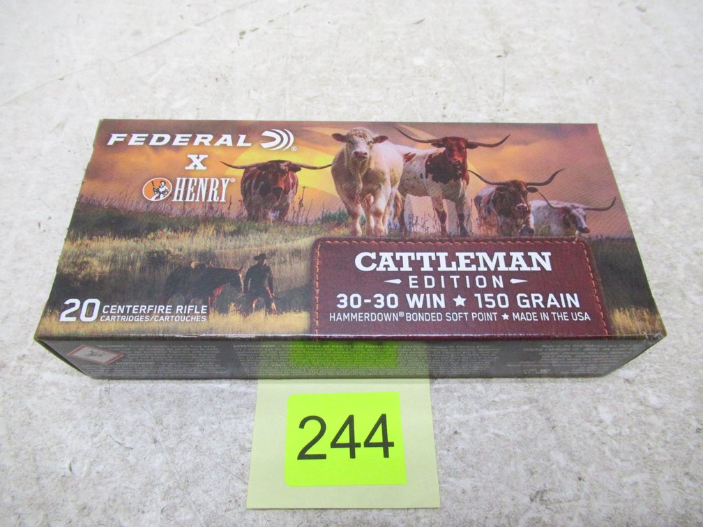 Federal Henry Cattleman Edition 30-30 Win Ammo