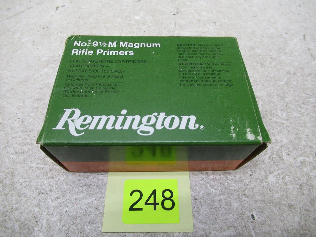 Remington No 9 1/2 M Magnum Rifle Primers