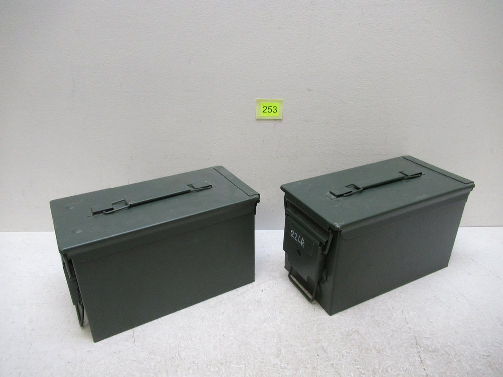 2 50Cal Ammo Cans