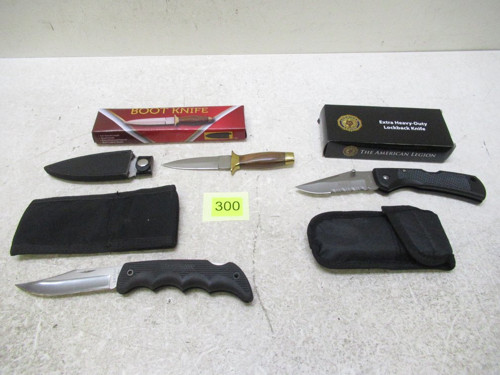 3 Knife Lot