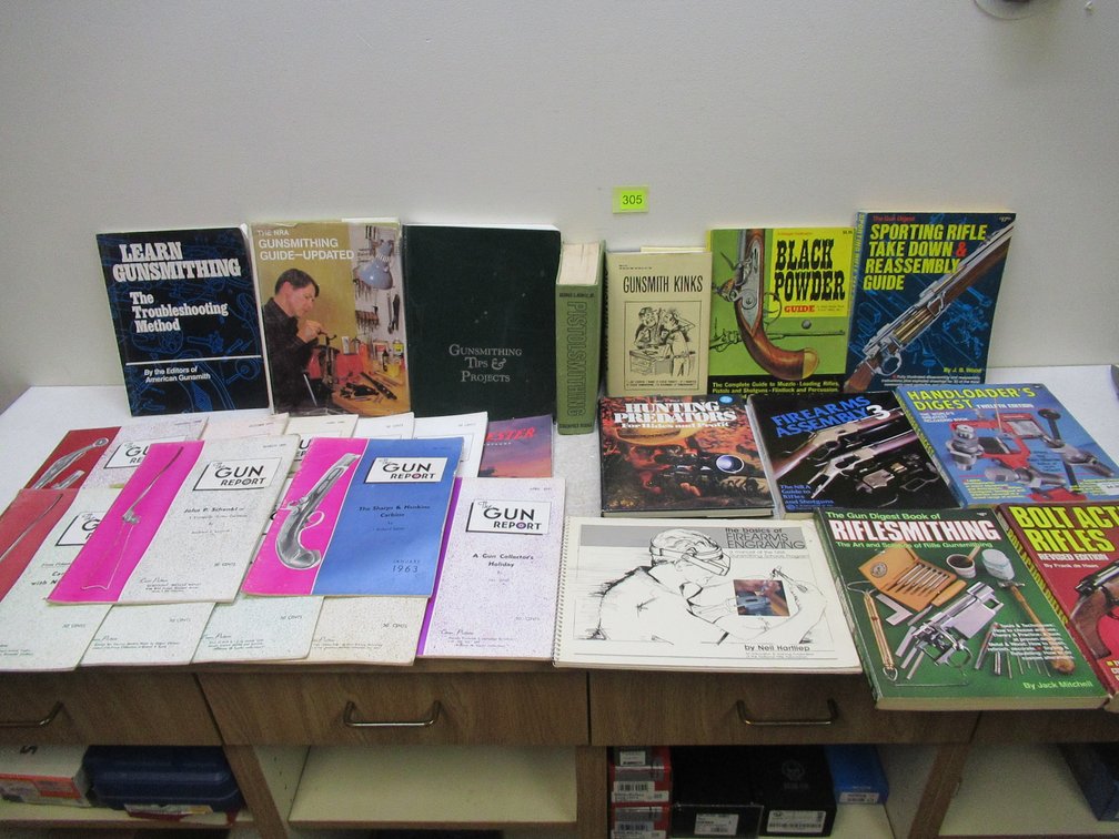 Large Lot of Misc. Gun Books