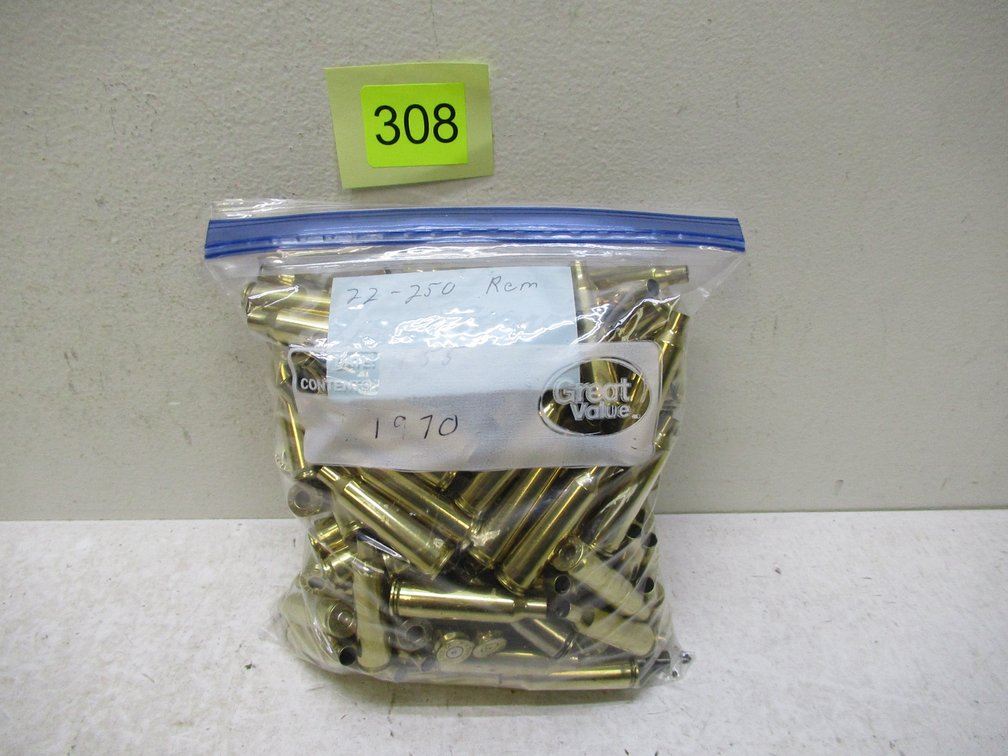 22-250 Rem Brass