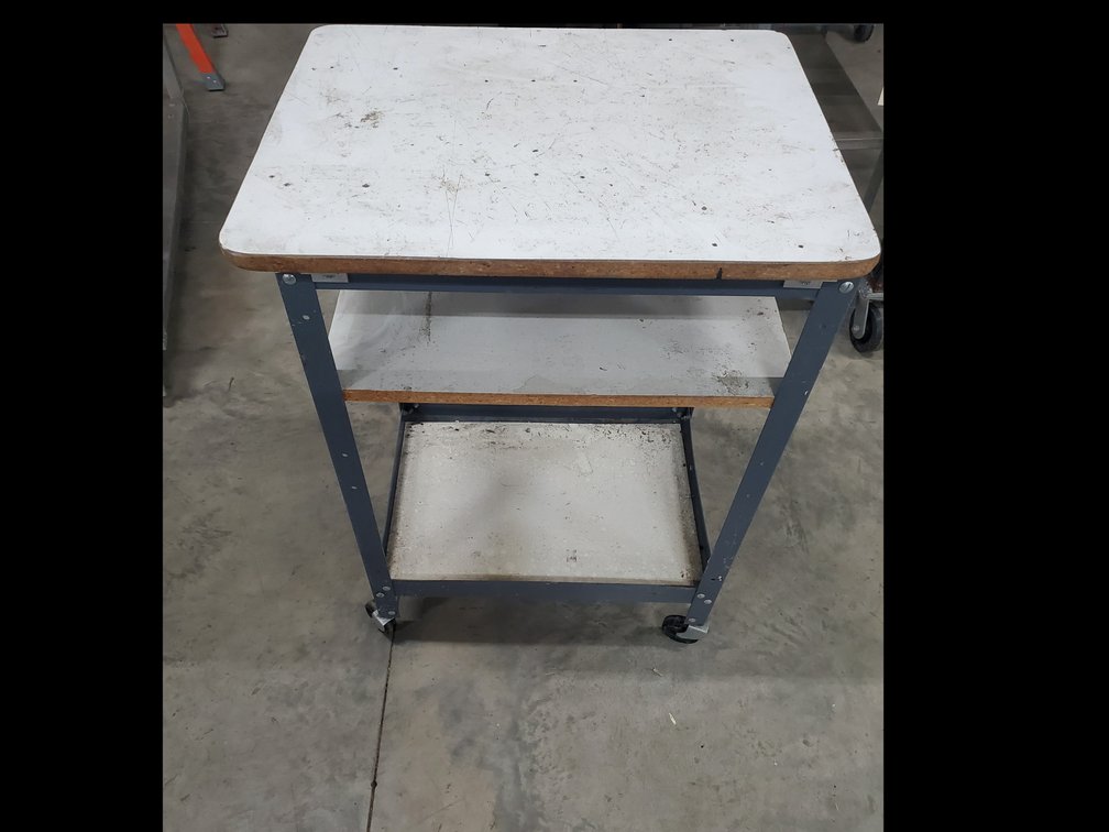 Lot 64: Metal cart