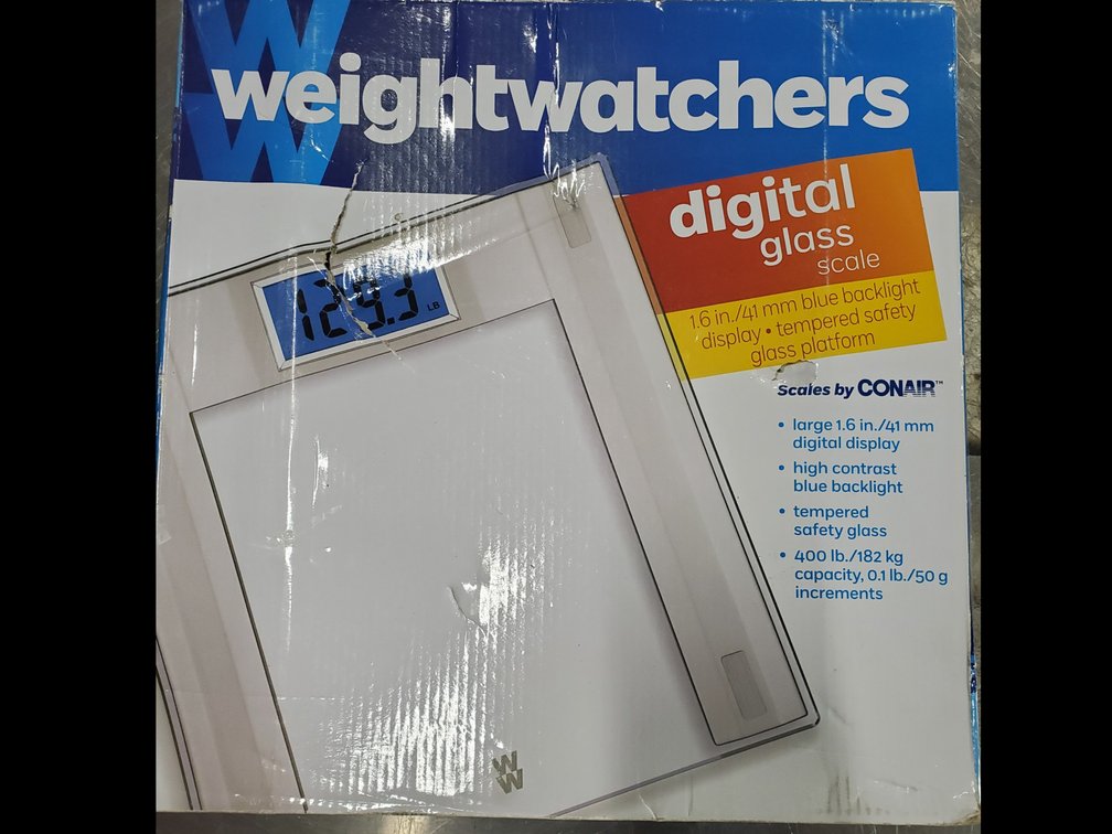 Lot 82: Conair digital scale
