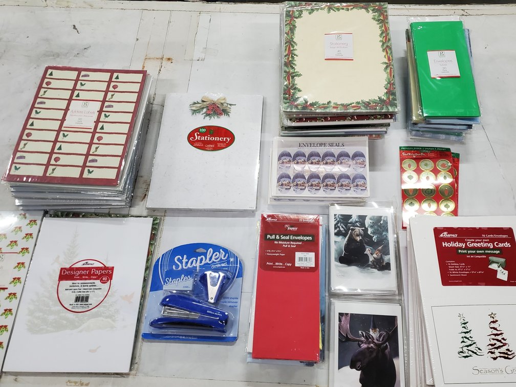 Lot 91: Holiday greetings cards