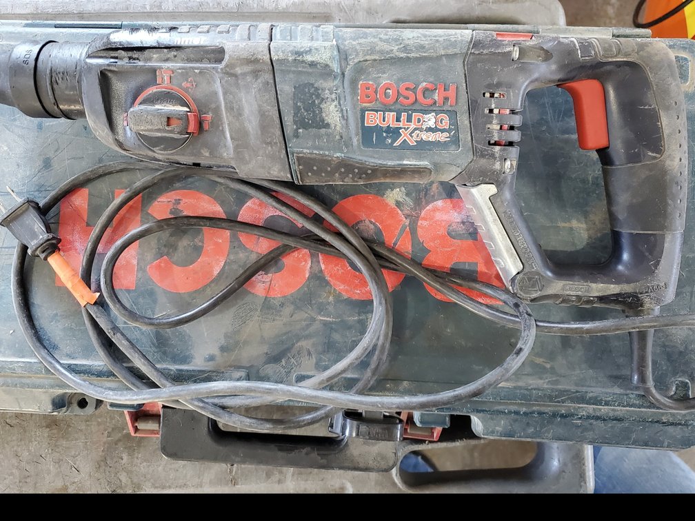 Lot 49: Bosch hammer drill