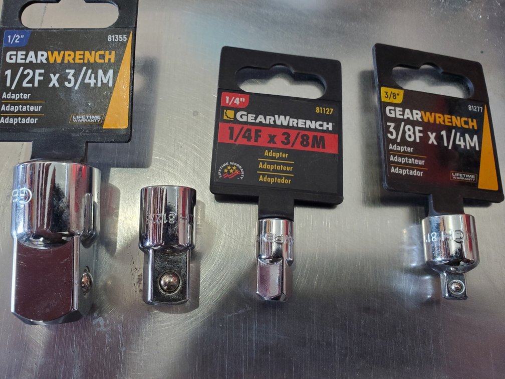 Lot 96: New Gearwrench brand adapters