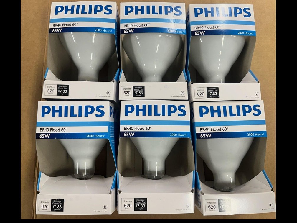 Lot 75: Phlips light bulbs