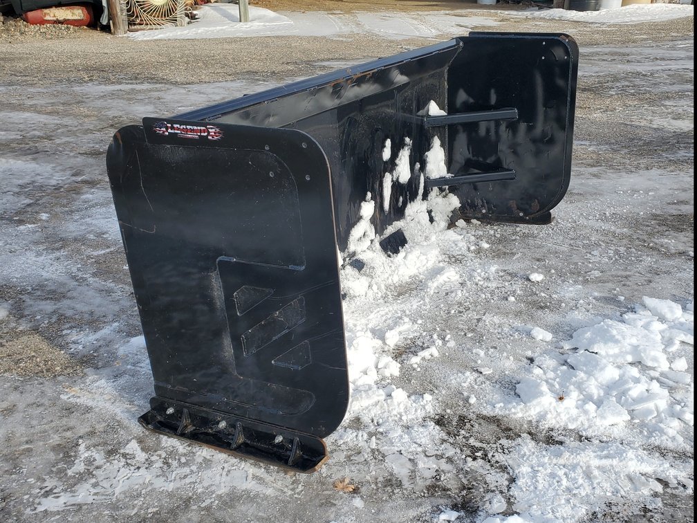Lot 15: 96 inch snow pusher