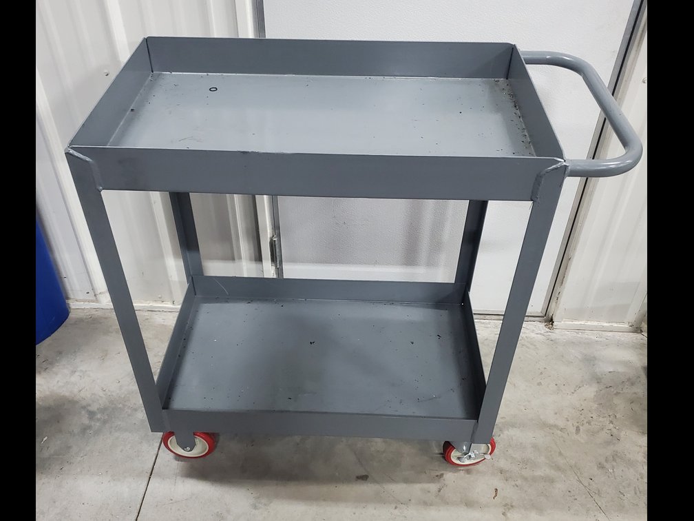 Lot 79: Little giant rolling cart