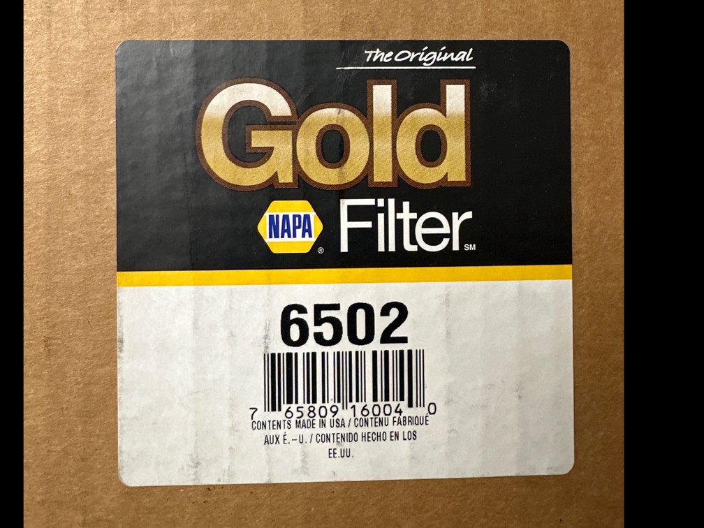 Lot 21: NAPA 6502 Air Filter