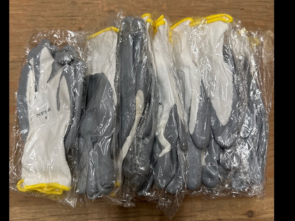 Lot 25: 12-Pack of Size Medium (8) Poly Gloves