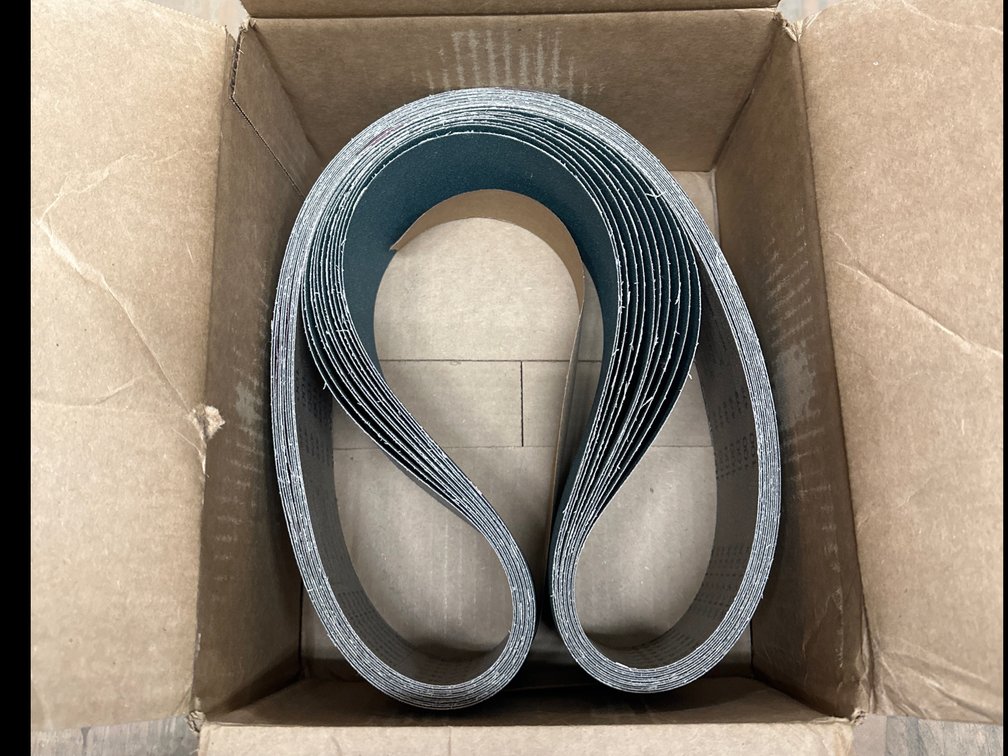 Lot 42: Pack of 10 4” x 60” Sanding Belts