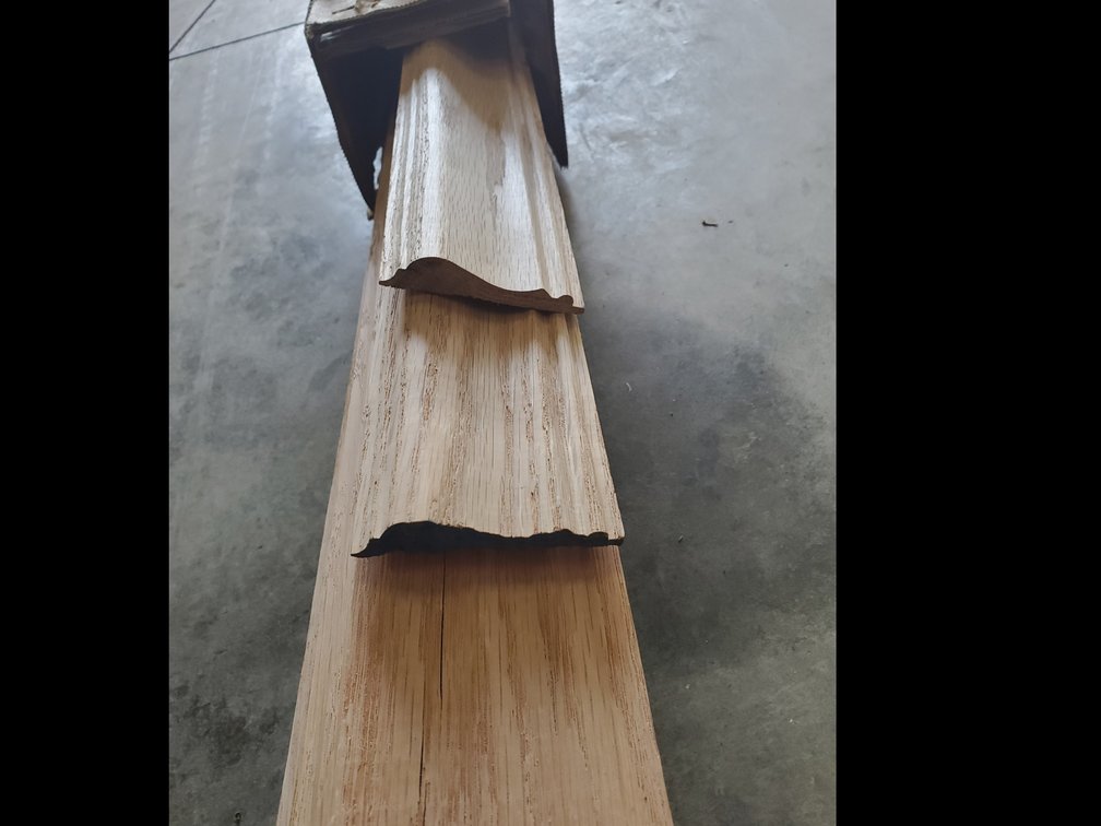 Lot 75: Wood trim