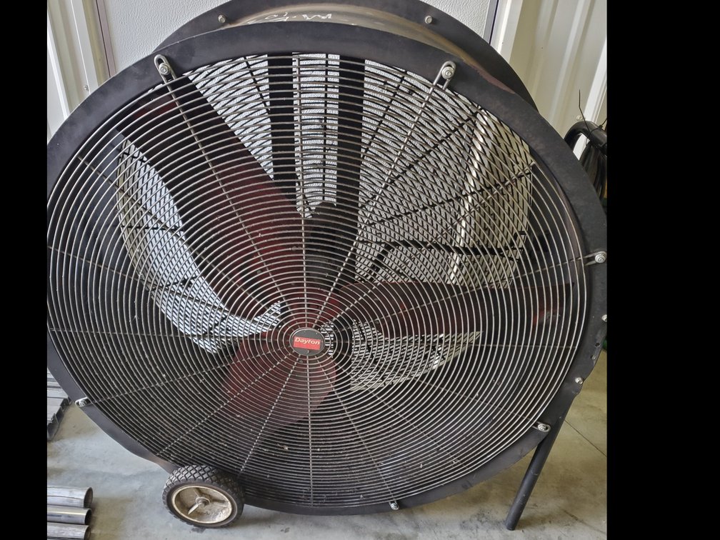 Lot 91: Dayton 36 inch fan