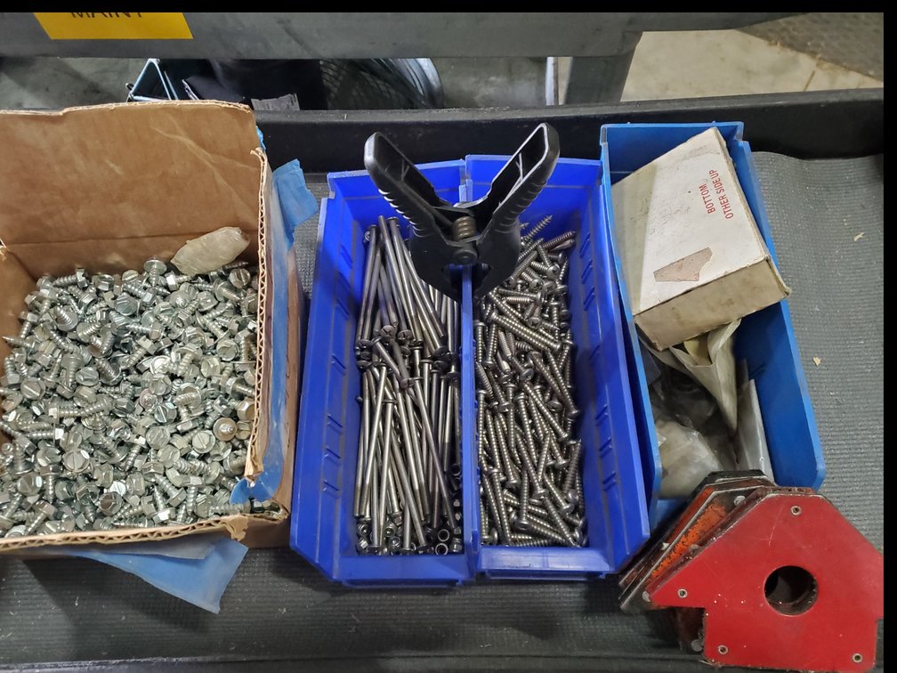 Lot 81: Screws and stainless bolts