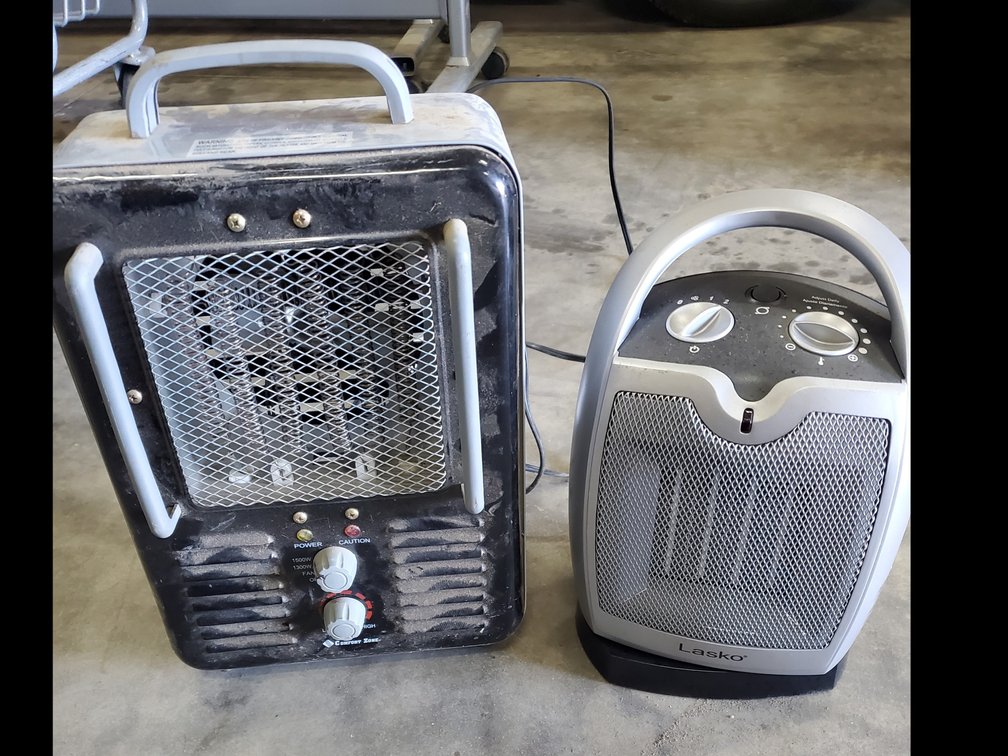 Lot 87: Pair of heaters