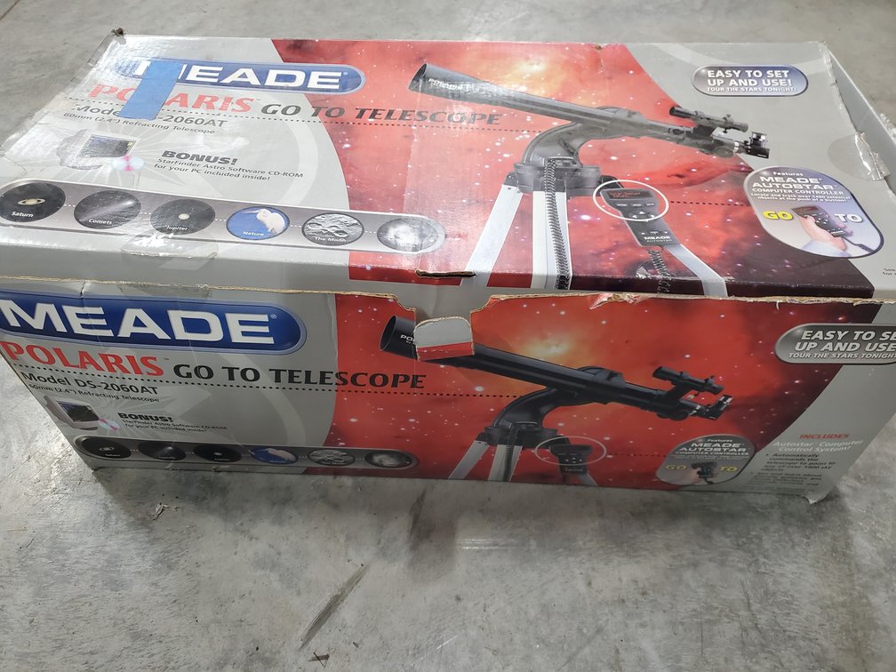 Lot 160: Telescope meade brand