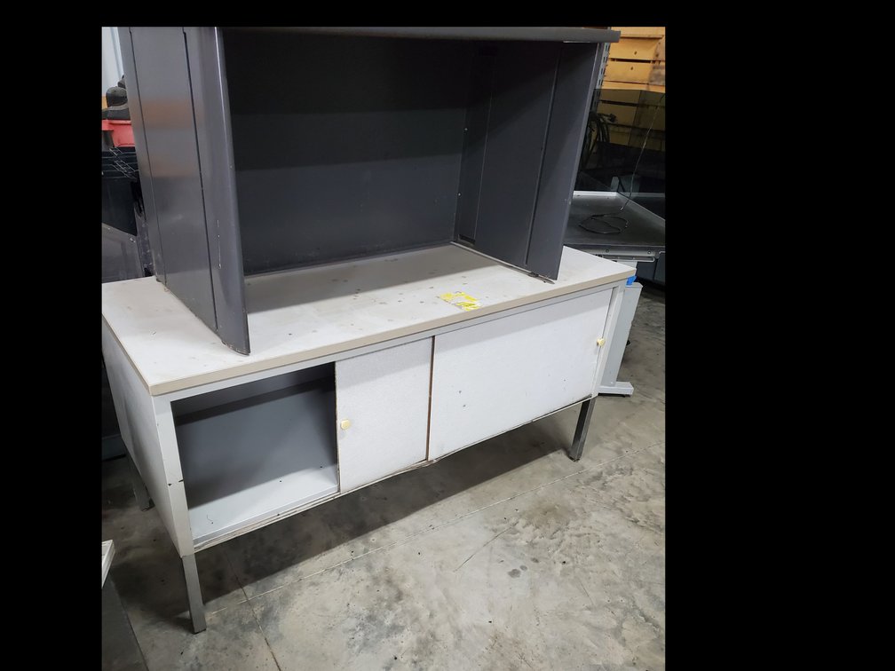Lot 161: Pair of desks/tables