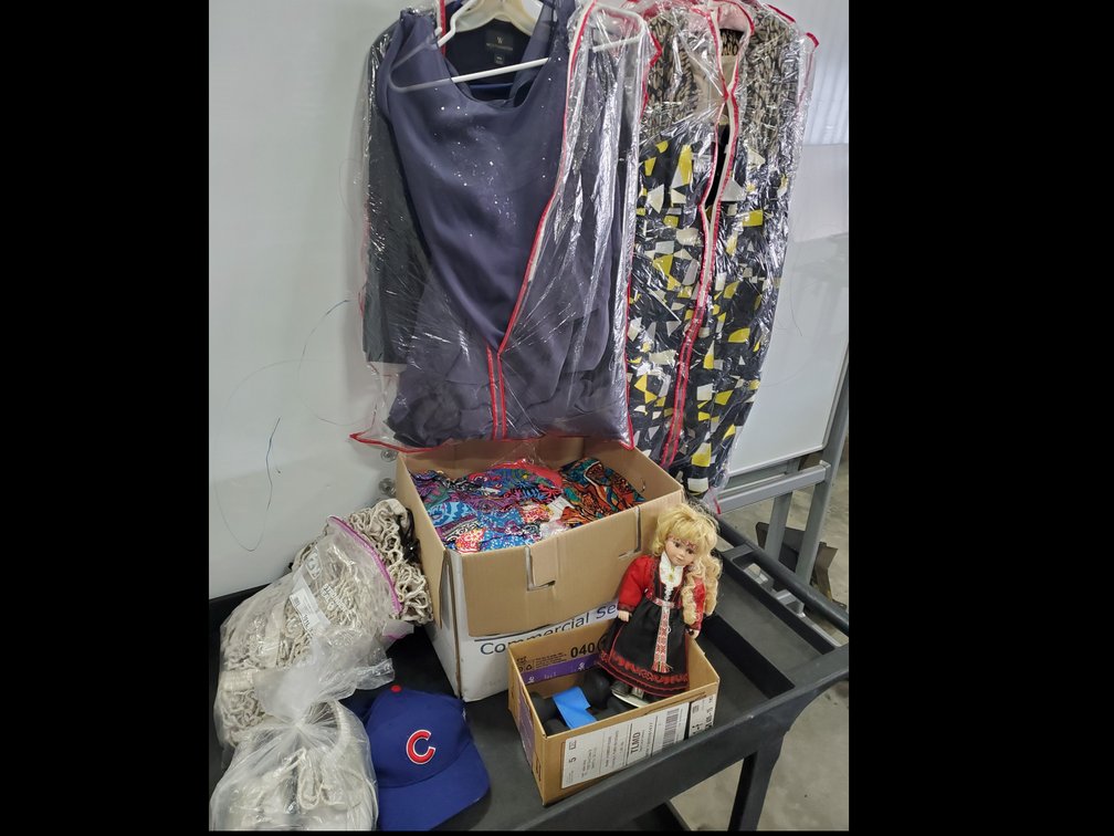 Lot 35: Misc dresses,clothes and others