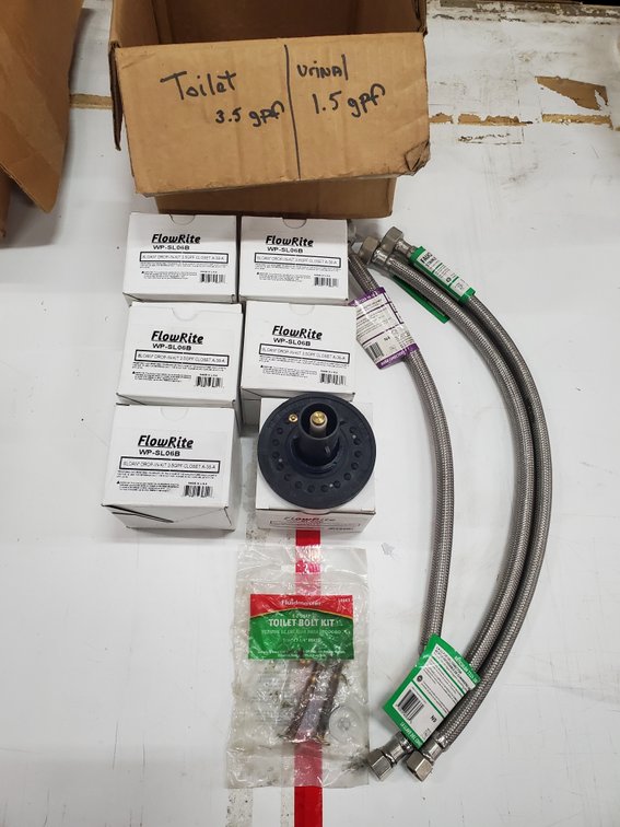 Lot 47: Plumbing supplies