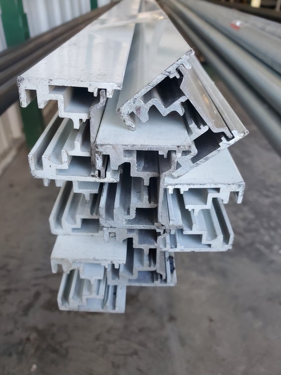 Lot 106: Aluminum extrudes