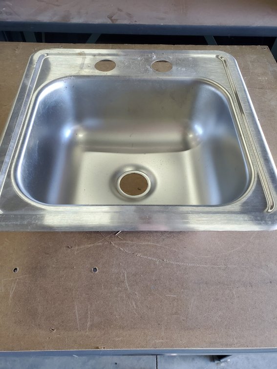 Lot 149: New stainless steel sink