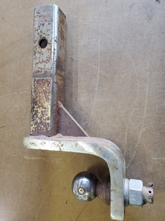 Lot 160: Buyers brand receiver hitch with 1 7/8 ball