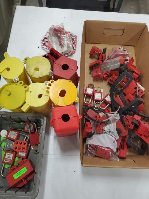 Lot 169: Lock out/tag out supplies