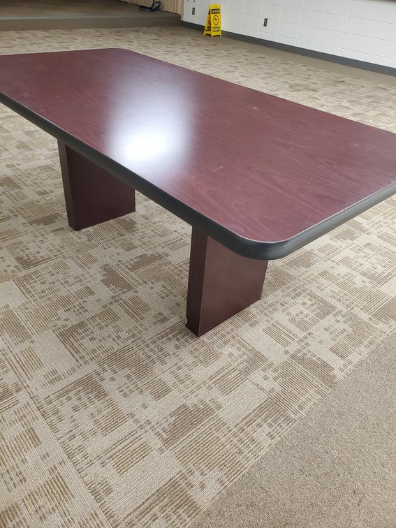 Lot 12: Heavy duty table