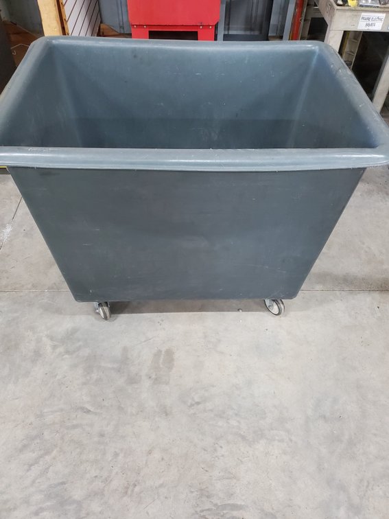 Lot 40: Royal poly basket truck/cart
