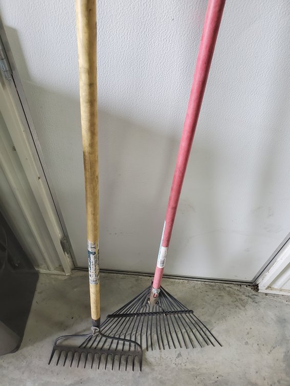 Lot 130: Pair of rakes
