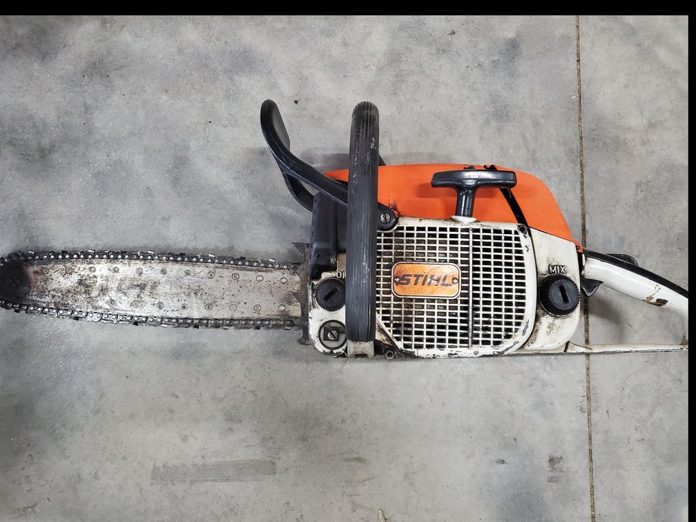 Lot 71: Stihl 038 AV chainsaw