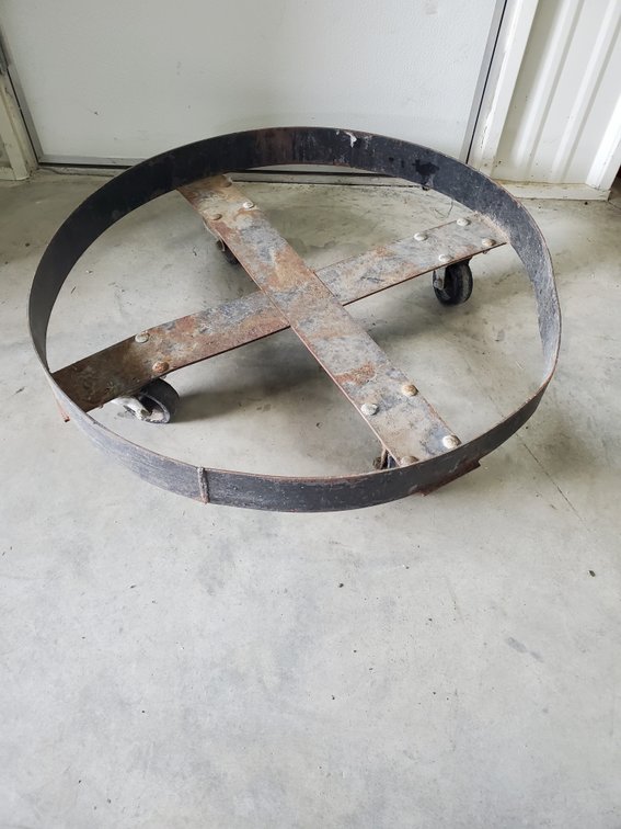 Lot 104: Drum dolley