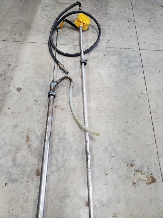 Lot 212: Drum pumps