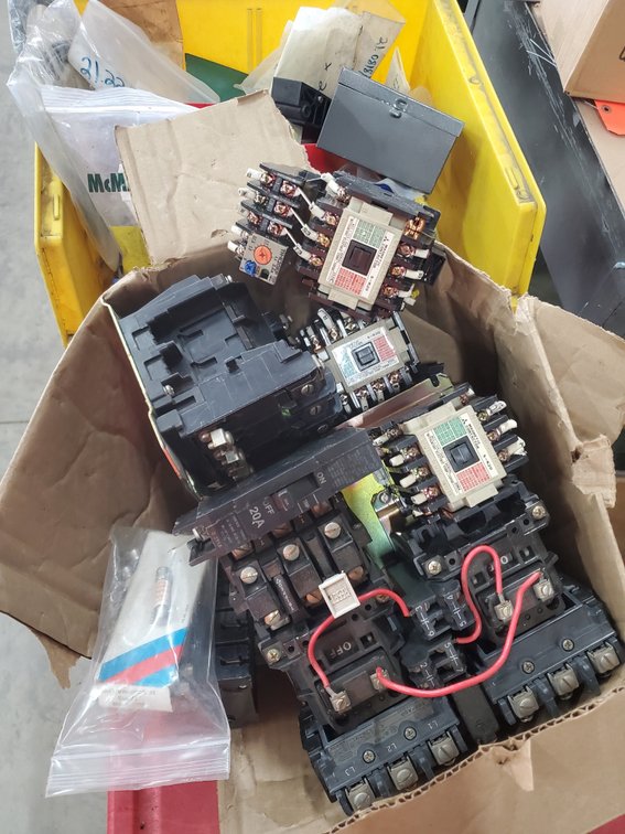 Lot 218: Electrical and misc hardware lot