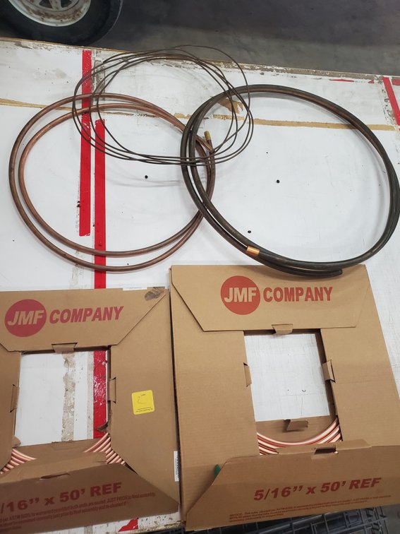 Lot 159: Entire lot of soft copper