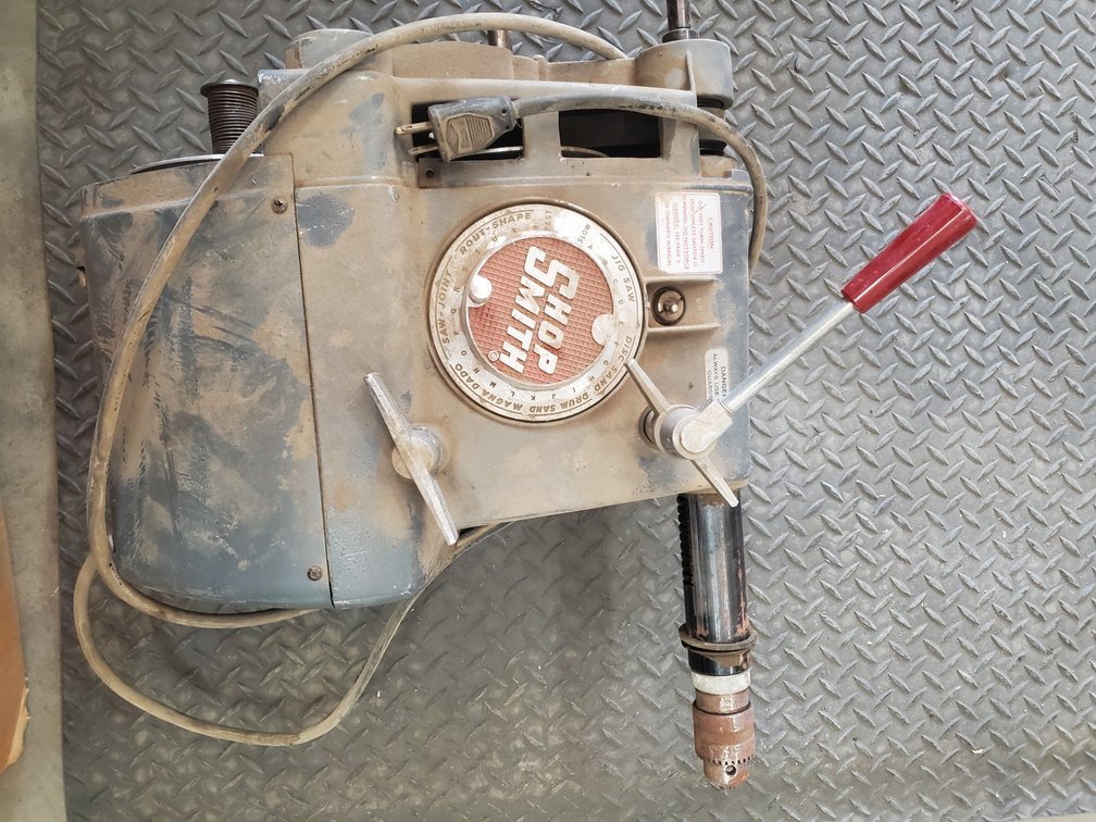 Lot 68: Shopsmith drill press