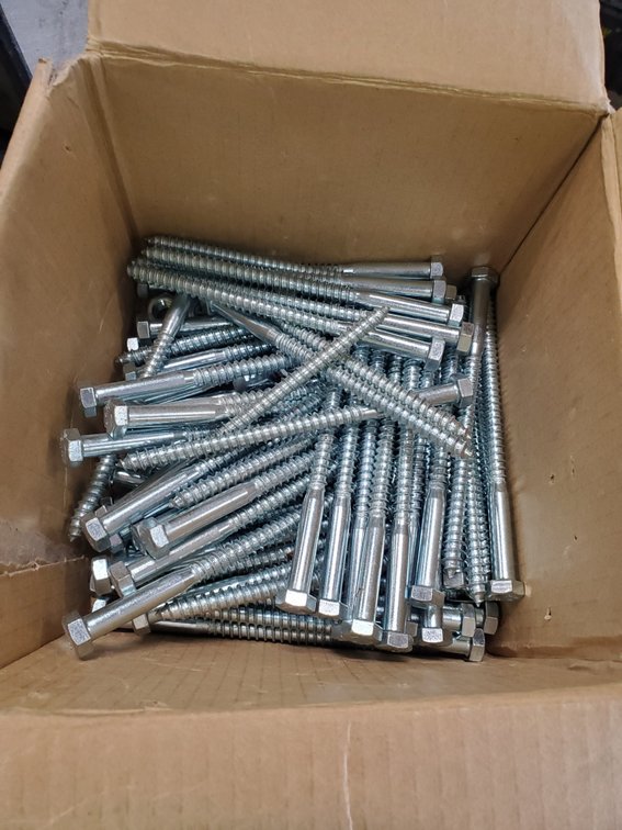 Lot 151: New Lag bolts