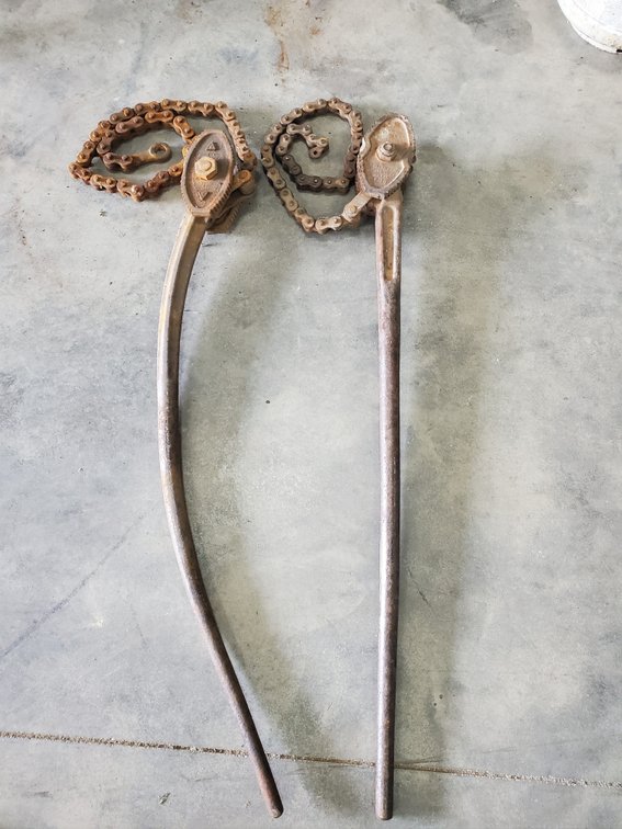 Lot 97: Heavy duty breaker bars