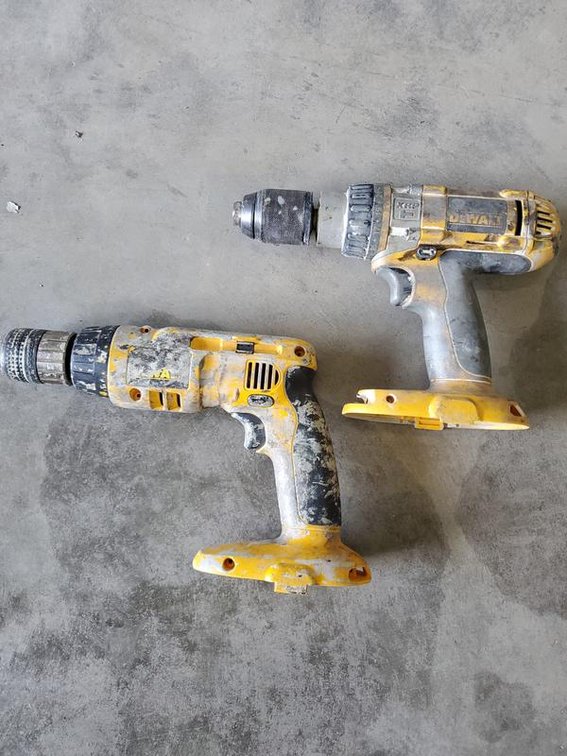Lot 90: Pair of DeWalt Cordless Drills