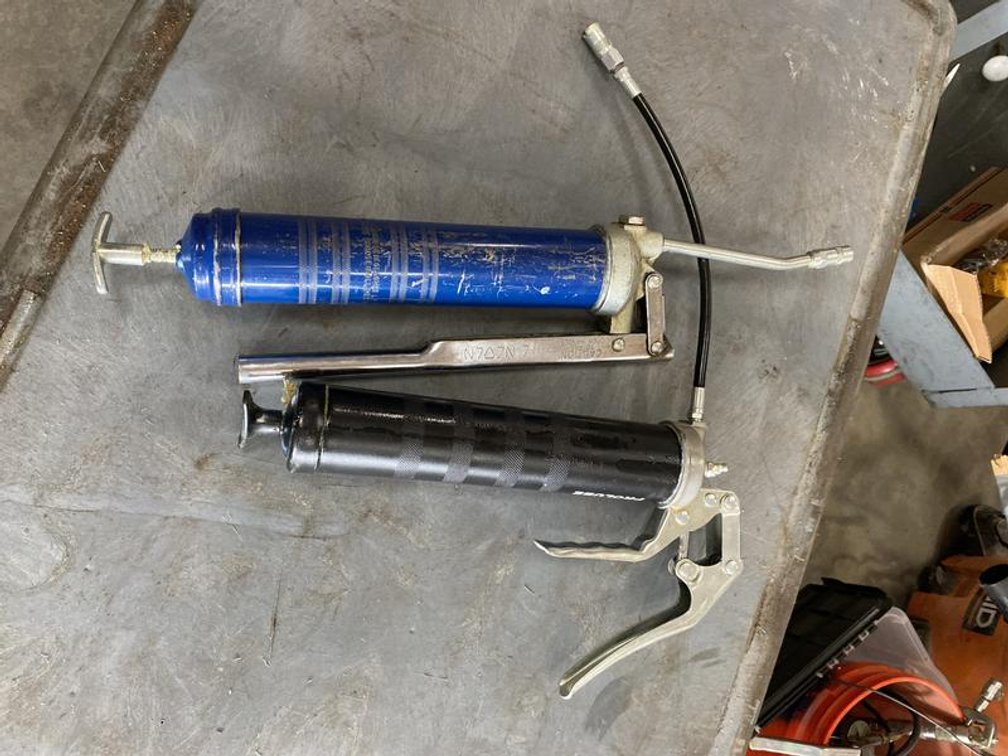 Lot 54: Lincoln and Prolube Lever Grease Guns
