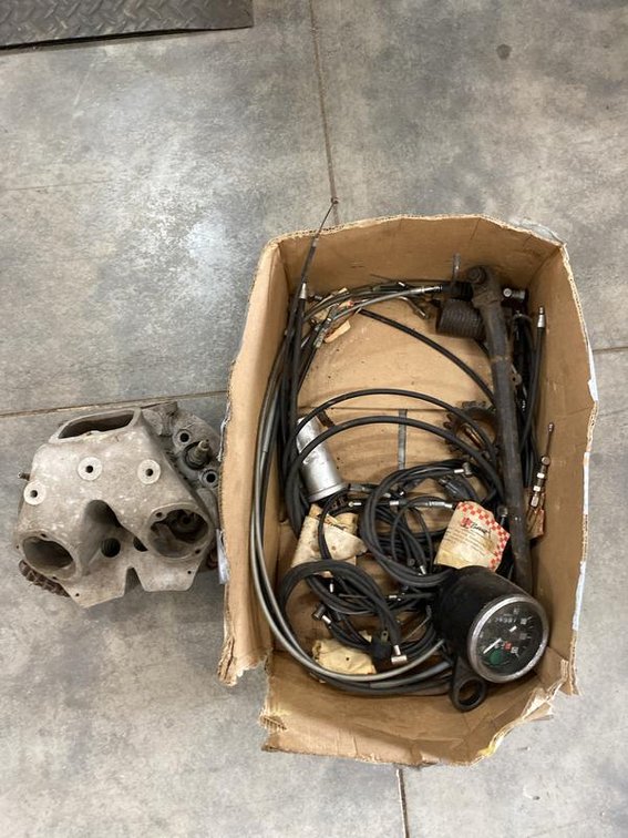 Lot 60A: Assortment of Norton Commando Motorcycle Parts